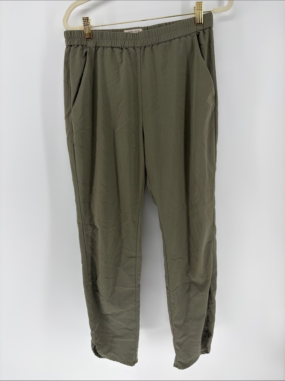 Women’s Marine Layer Tulip Hem Modal Pull on Pants Sz S